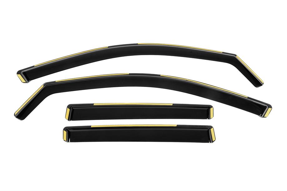 Mercedes GLC coupe C254 2022- In-Channel Wind Deflectors Niken Luxury (4 pcs) Image