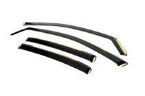 Skoda Octavia IV A8 2020- In-Channel Wind Deflectors Niken Luxury (SD, 4 pcs) photo 2