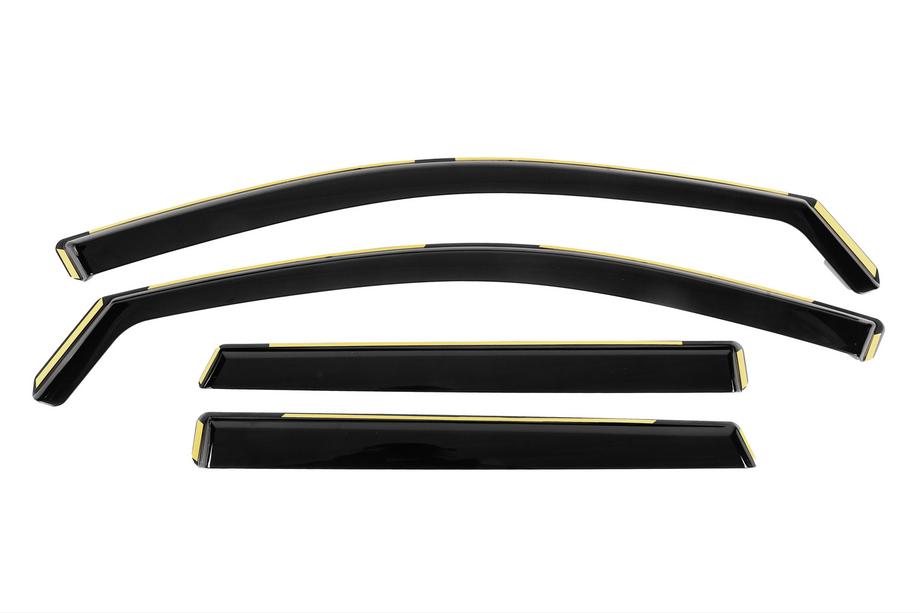 Skoda Karoq 2018- In-Channel Wind Deflectors Niken Luxury (2021-, 4 pcs) Image