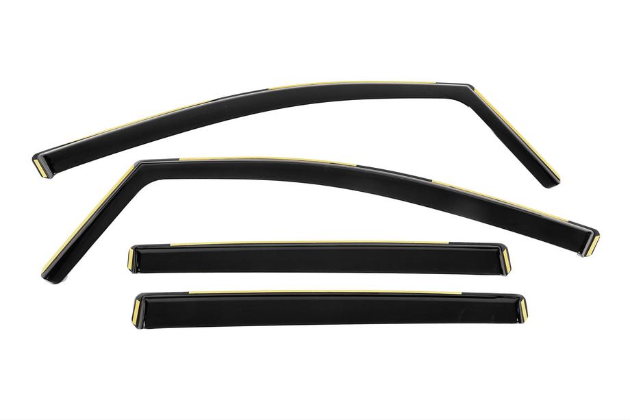 Volkswagen Touran 2015- In-Channel Wind Deflectors Niken Luxury (4 pcs) Image