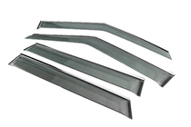 Range Rover Evoque 2012-2018 Window Deflectors with Chrome Trim Niken Luxury (4 pcs) photo 2