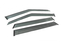 Range Rover Evoque 2012-2018 Window Deflectors with Chrome Trim Niken Luxury (4 pcs) photo 3