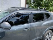 Renault Duster 2024- Window Deflectors with Chrome Trim Niken Luxury (4 pcs) photo 5