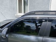 Dacia Duster 2024- Window Deflectors with Chrome Trim Niken Luxury (4 pcs) photo 3
