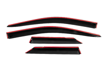 Toyota C-HR 2023- Window Deflectors with Chrome Trim Niken Luxury (4 pcs) photo 4