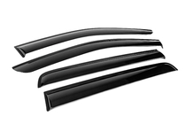 Volkswagen Amarok 2022- Window Deflectors Niken Luxury (4 pcs) photo 3