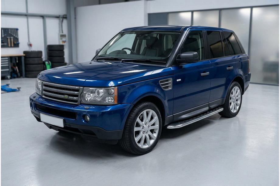 Range Rover Sport 2005-2013 Side Steps Maydos V1 (2 pcs, Aluminum & Stainless Steel) Image