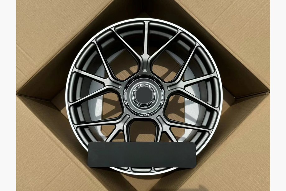 Mercedes AMG GT C190/R190 2014-2022 Forged OEM Wheels R19 V1 (Set of 4) Photo 2