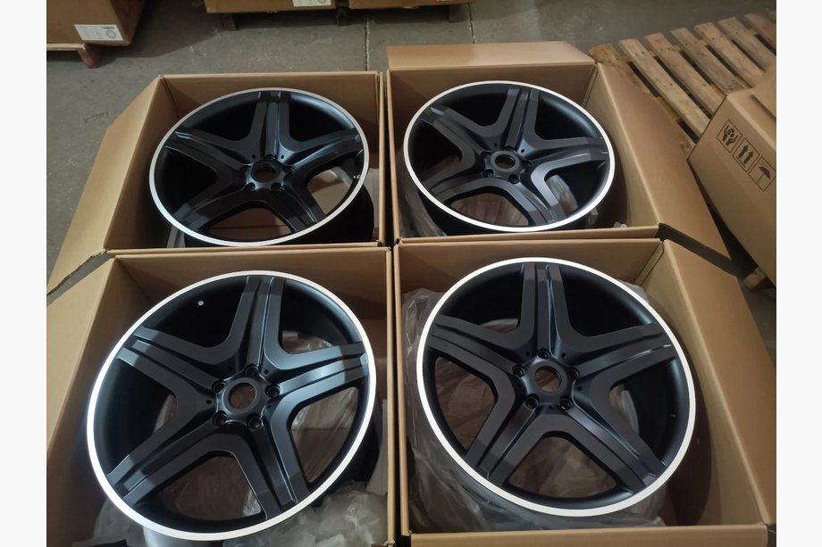 Mercedes G class W463 2018-2024 Forged OEM Wheels R22 V7 (Set of 4) Photo 6