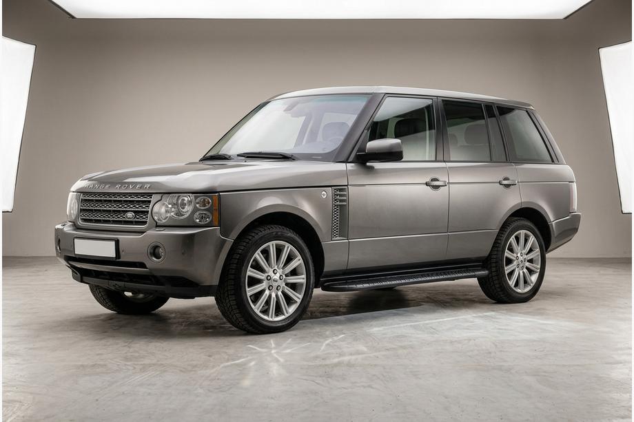 Range Rover III L322 2002-2012 Side Steps Bosphorus Black (2 pcs, Aluminum) Image
