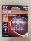 Osram H7 60/55W Night Breaker Laser +220% Headlight Bulb photo 1