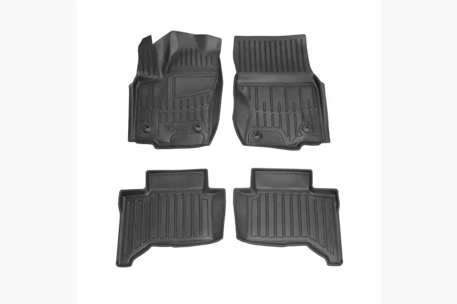 Lexus GX550 2023- Stingray 3D Rubber Floor Mats (4 pcs, Polyurethane) Photo 1