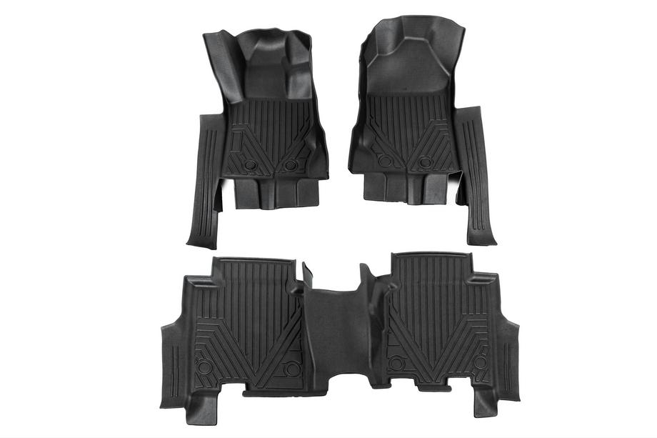 Ford Bronco Sport 2020– Rubber Floor Mats Niken Luxury 3D (3 pcs) Image