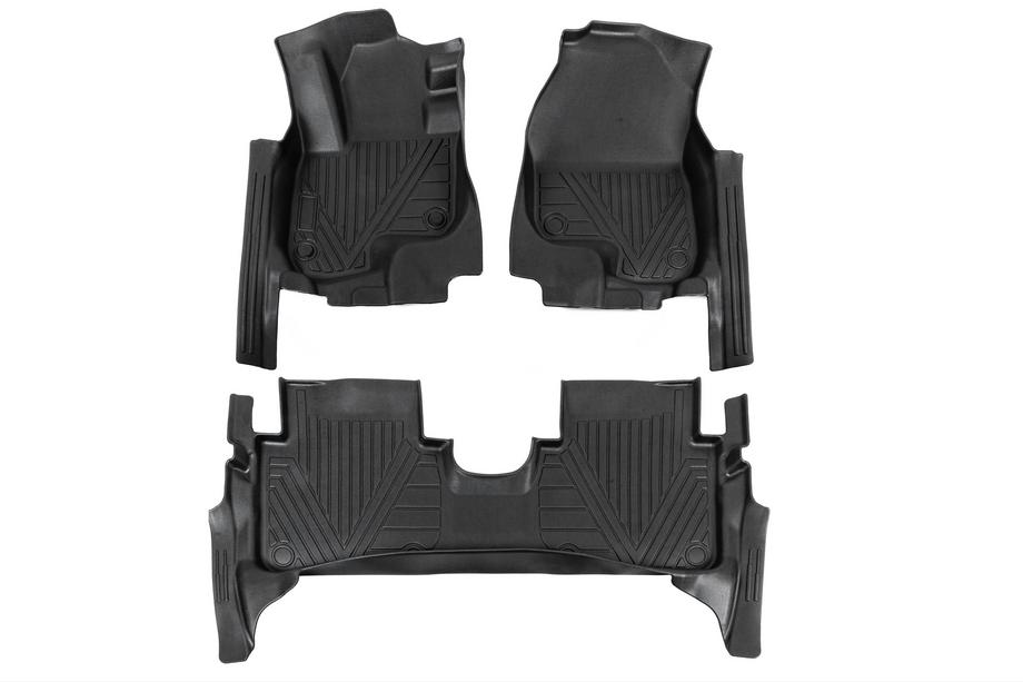 Honda CRV 2017-2022 Niken Luxury 3D Rubber Floor Mats (For Hybrid, Set of 3) Photo 1
