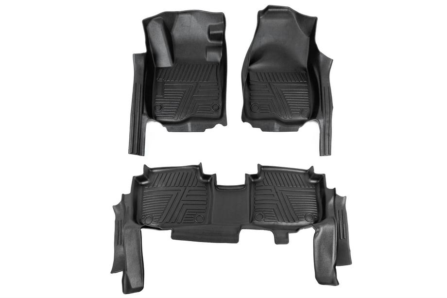 Honda CRV 2022- Rubber Floor Mats Niken Luxury 3D (3 pcs) Image