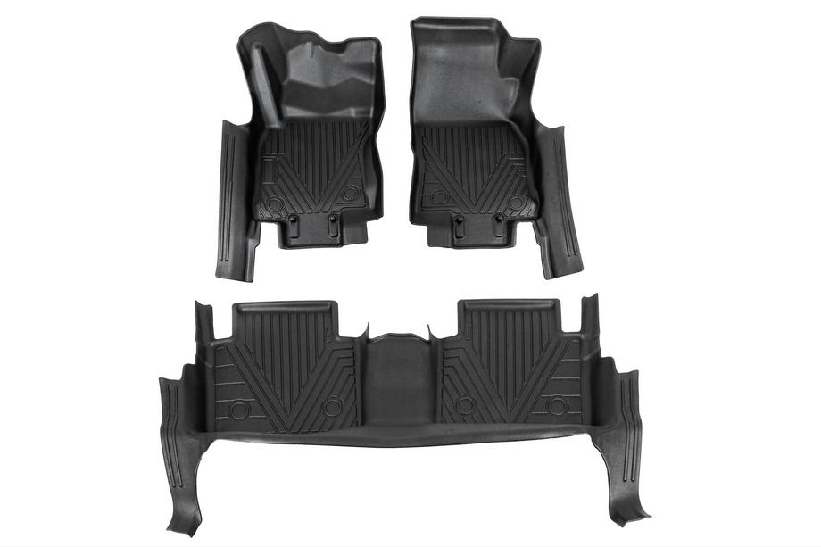 Nissan X-trail T33/Rogue 2022- Niken Luxury 3D Rubber Floor Mats (For X-Trail, Set of 3) Image