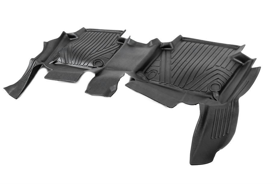 Hyundai Santa Fe 5 2023- Rubber Floor Mats Niken Luxury 3D (2 Rows) Photo 8