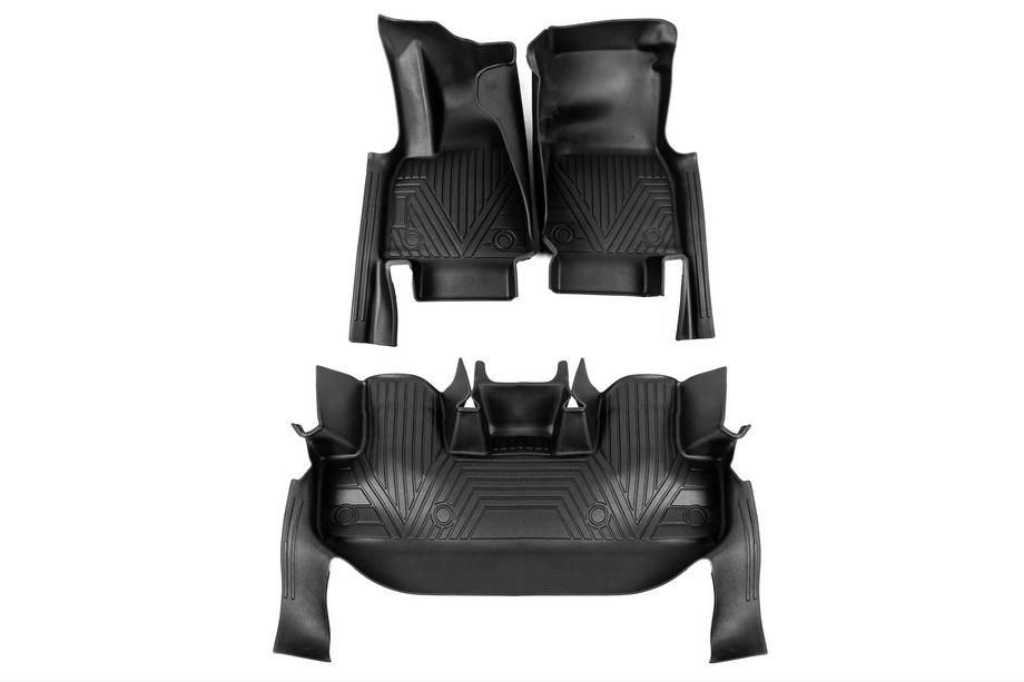 Tesla Model Y 2020- Rubber Floor Mats Niken Luxury 3D (3 pcs) Photo 1