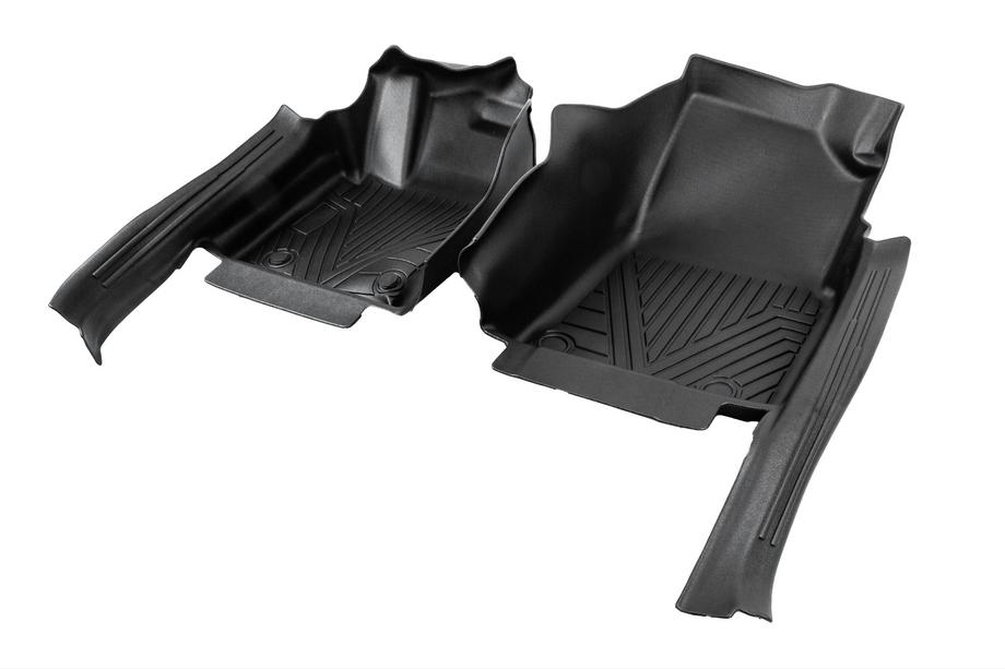 Toyota Camry 2017–2023 Niken Luxury 3D Rubber Floor Mats (For ICE, Set of 3) Photo 4