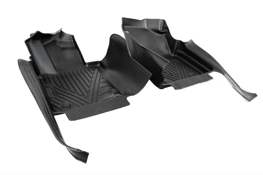 Toyota Camry 2017–2023 Niken Luxury 3D Rubber Floor Mats (For ICE, Set of 3) Photo 5