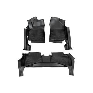 Niken Luxury 3D Rubber Floor Mats (For ICE, Set of 3) Toyota Corolla 2013-2019 photo 1