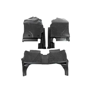 Niken Luxury 3D Rubber Floor Mats (For ICE, Set of 3) photo 2