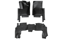 Toyota Land Cruiser 300 2021- Rubber Floor Mats Niken Luxury 3D (3 pcs) photo 1