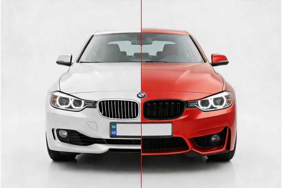 BMW 3 Series F30/F31 2012-2019 Body kit set (F80 M3, for fog lights) Photo 1