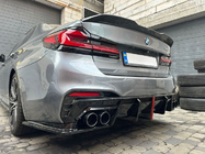 BMW 5 Series G30/G31 2017–2023 Rear diffuser with exhaust tips BMP-Style (for M-Sport/M5 F90) photo 3