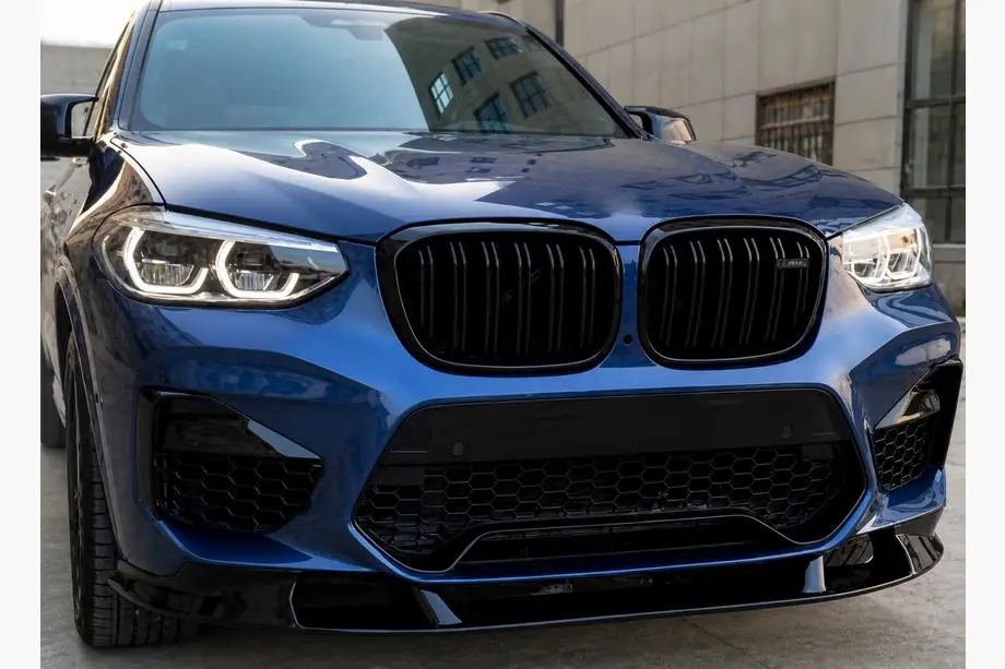 BMW X3 G01 2018- Front Lip 3D (for F97 2018-2022, Gloss Black) Photo 1