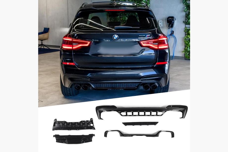 BMW X3 G01 2018- Rear Diffuser (for F97/M-Sport 2018-2021) Image