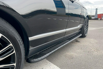 Range Rover IV L405 2013-2021 Side Steps Bosphorus Black (2 pcs, Aluminum) photo 4