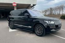 Range Rover IV L405 2013-2021 Side Steps Bosphorus Black (2 pcs, Aluminum) photo 2