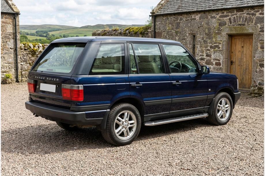 Range Rover II P38A 1997-2002 Side Steps Maydos V1 (2 pcs, stainless steel) Image