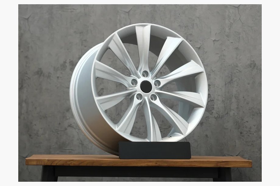 Tesla Model S 2012– Forged OEM R21 V2 Wheels (Set of 4) Image