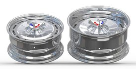 Chevrolet Bel Air 1961–1964 Forged OEM Wheels R18 R20 (Set of 4) photo 13