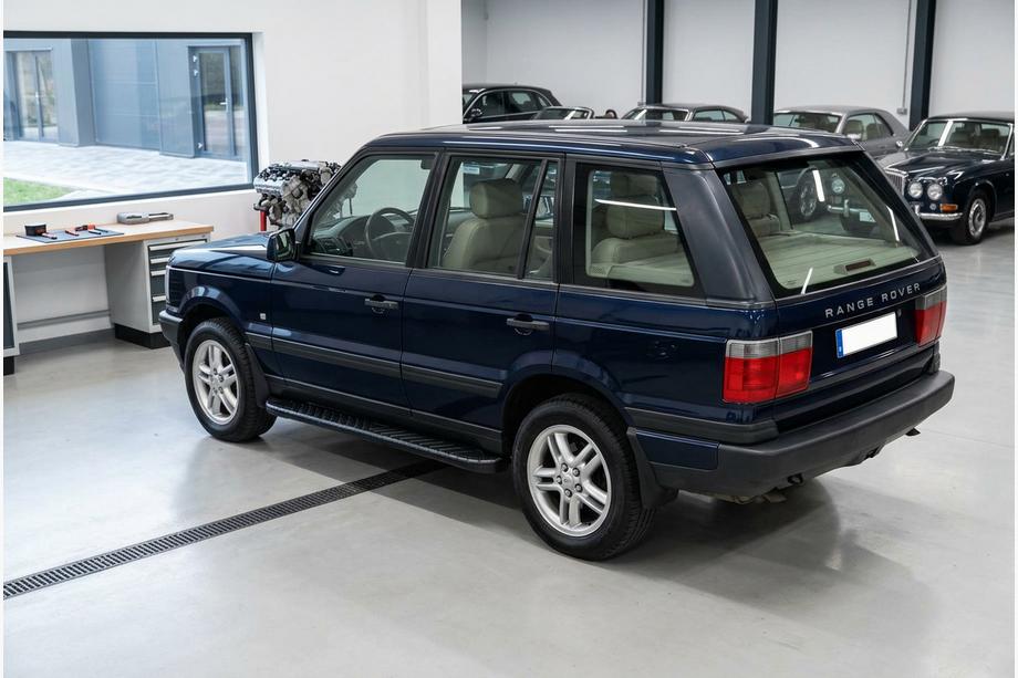 Range Rover II P38A 1997-2002 Side Steps Bosphorus Black (2 pcs, Aluminum) Image