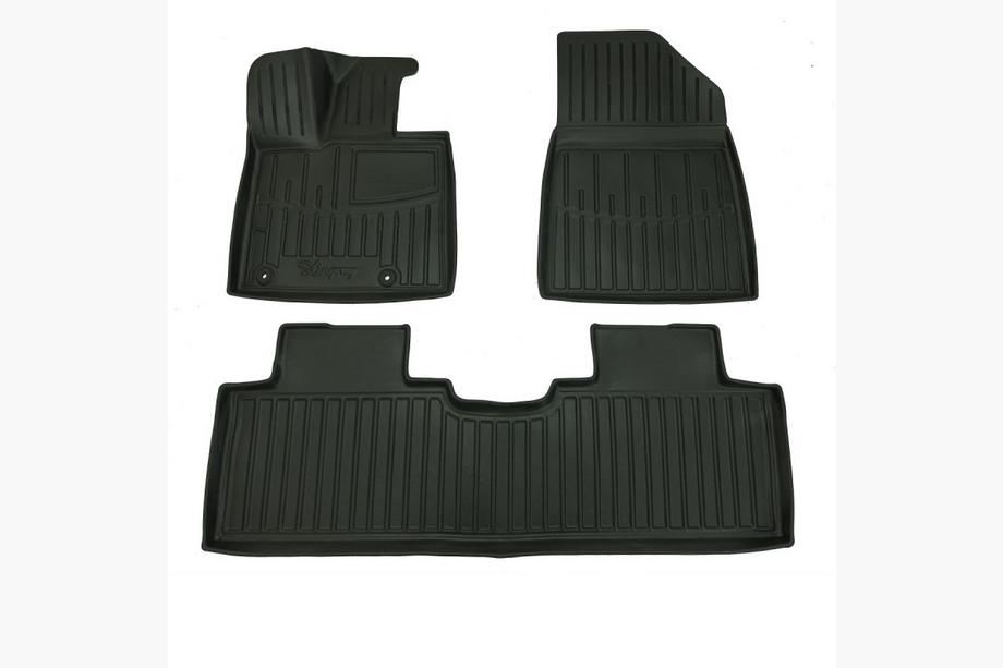 BYD Leopard 3 2024– Stingray 3D Rubber Floor Mats (3 pcs) Image