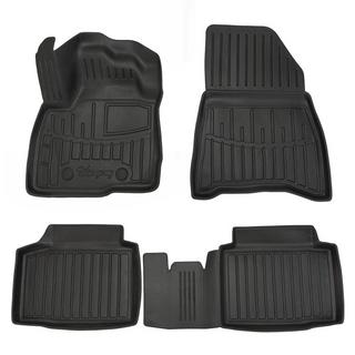 Rubber Floor Mats Stingray 3D (4WD, 4 pcs)