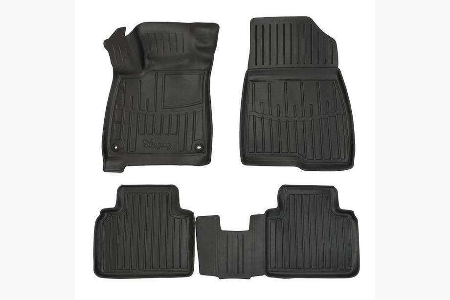 Honda Accord X 2017-2022 Stingray 3D Rubber Floor Mats (4 pcs) Image