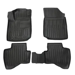 Stingray 3D Rubber Floor Mats (4 pcs)