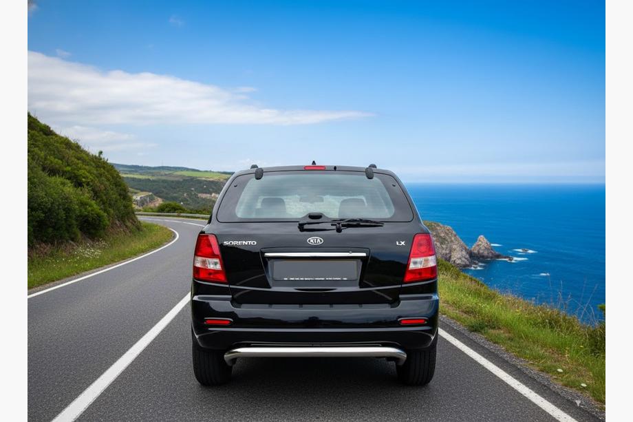 Kia Sorento I BL 2002-2009 Rear Roll Bar AK012 (Stainless Steel) Image