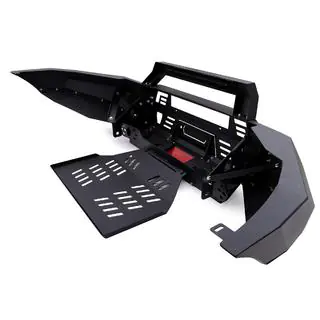 Front bumper with skid plate Dakar (For Raptor, 2019-2022) photo 3