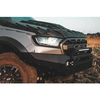 Front bumper with skid plate Dakar (For Raptor, 2019-2022) photo 1