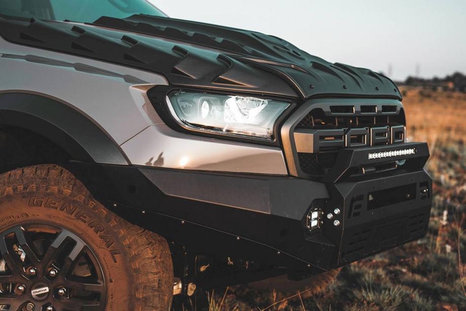 Ford Ranger 2011–2022 Front bumper with skid plate Dakar (For Raptor, 2019-2022) Image