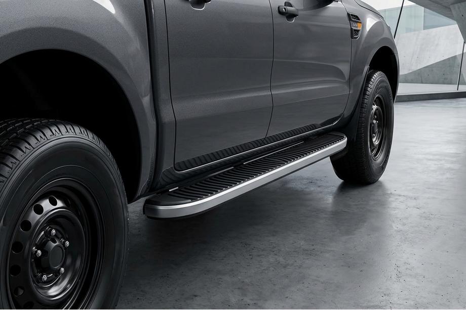 Mazda BT-50 2007-2012 Side Steps Tayga (2 pcs, Aluminum) Image