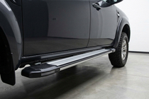 Mazda BT-50 2007-2012 Side Steps Rainbow (2 pcs, Aluminum) photo 1