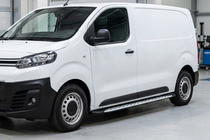 Opel Zafira Life 2019- Side Steps Shining V1 (XS - Short Wheelbase, 2 pcs, Aluminum) photo 1