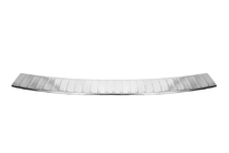 Fiat Scudo 2022- Rear bumper protector with edge Carmos (stainless steel) photo 2