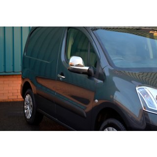 Mirror Covers (2 pcs, plastic) Fiat Scudo 2022- photo 2